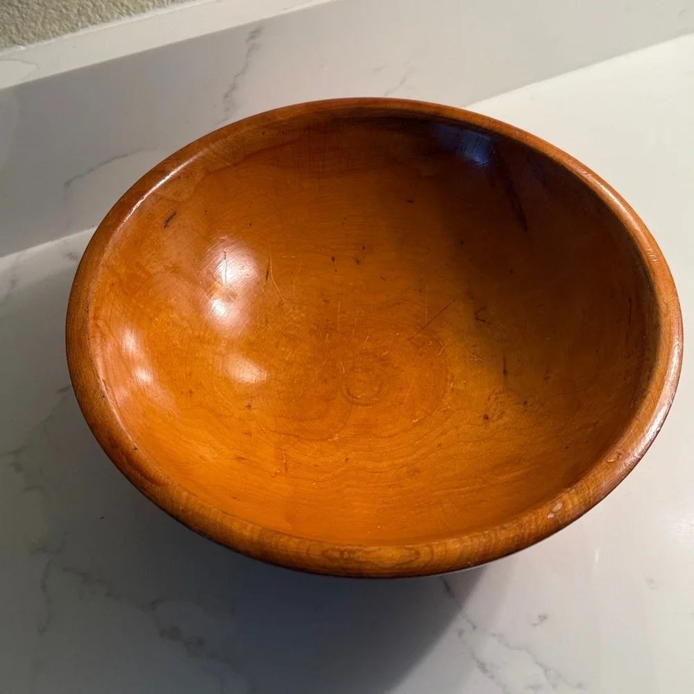 Vintage Wooden Bowl